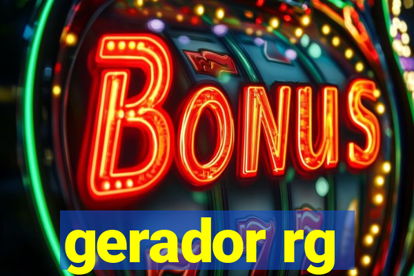 gerador rg